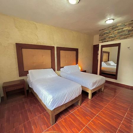 Hotel El Jaguar San Martín de las Pirámides Exterior foto